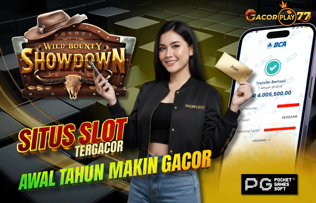 Selamat kepada user id : ji***we Wede Rp 4.005.500 di Game WILD BOUNTY SHOWDOWN PG SOFT Cair Gk Sampe 1 Menit! Menang Mudah di Gacorplay77